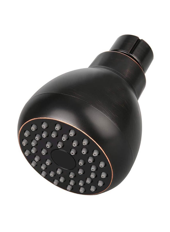 Adjustable Swivel Shower Head Black 11 x 7.5 x 7.5centigram