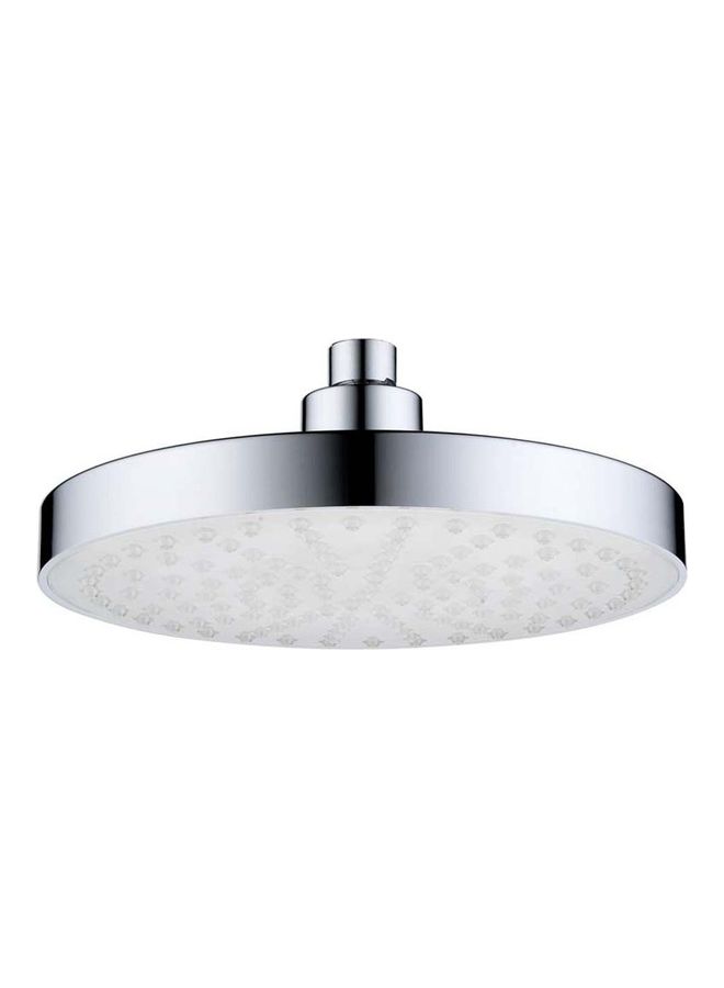Automatic 8-LED Changing Light Head Bath Sprinkler Multicolour 21 x 8 x 21cm