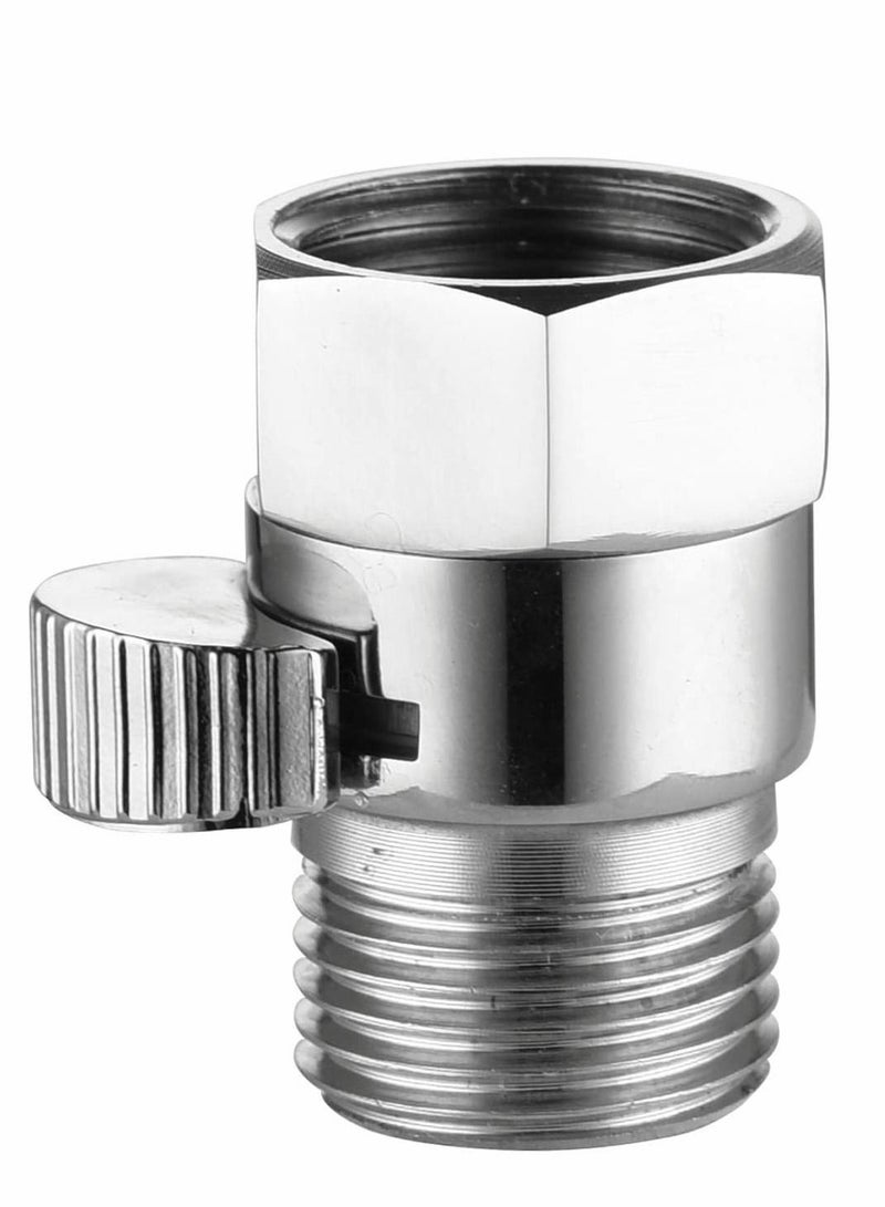 Shower On Off Valve Brass Shower Head Hose Adapter Faucet Diverter Compression Shut Off Valve 1/2, KES Shower Shut Off Valve
