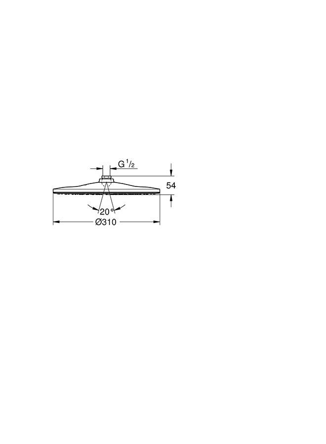 Rsh 310 Mono Headshower