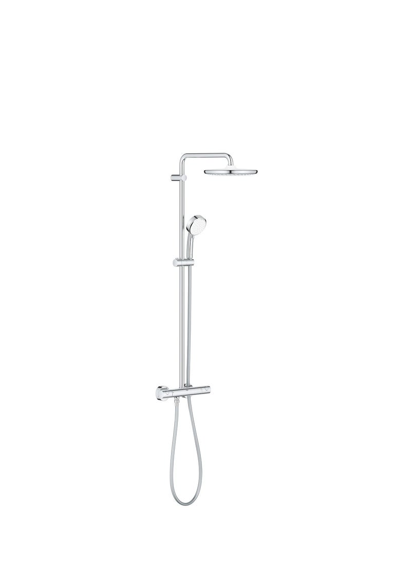 TEMPESTA COSMOPOLITAN SYSTEM 250 SHOWER SYSTEM WITH SAFETY MIXER FOR WALL MOUNTING