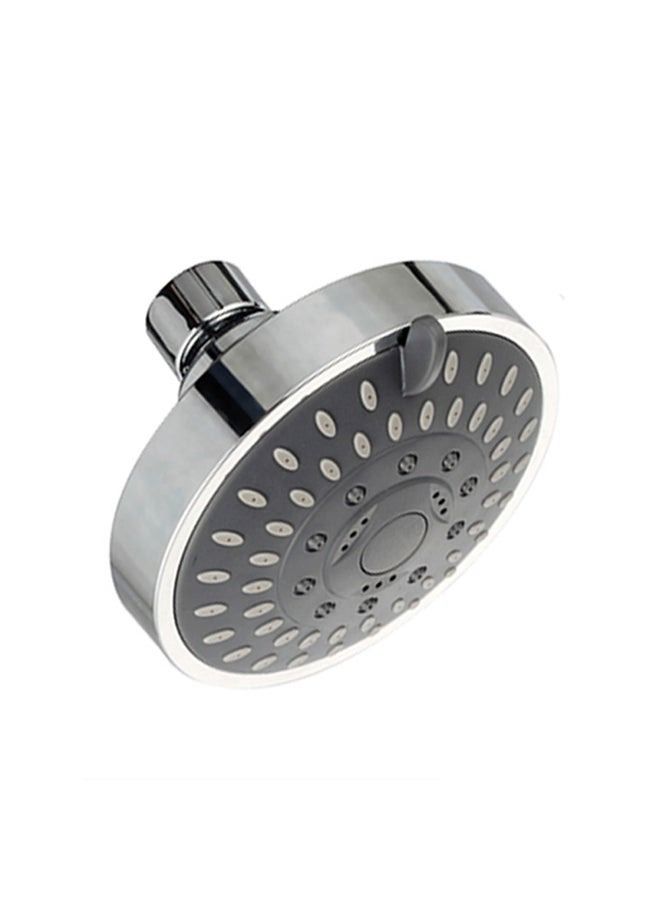 5-Spray Setting Adjustable Shower Head Silver 11 x 10 x 10centigram