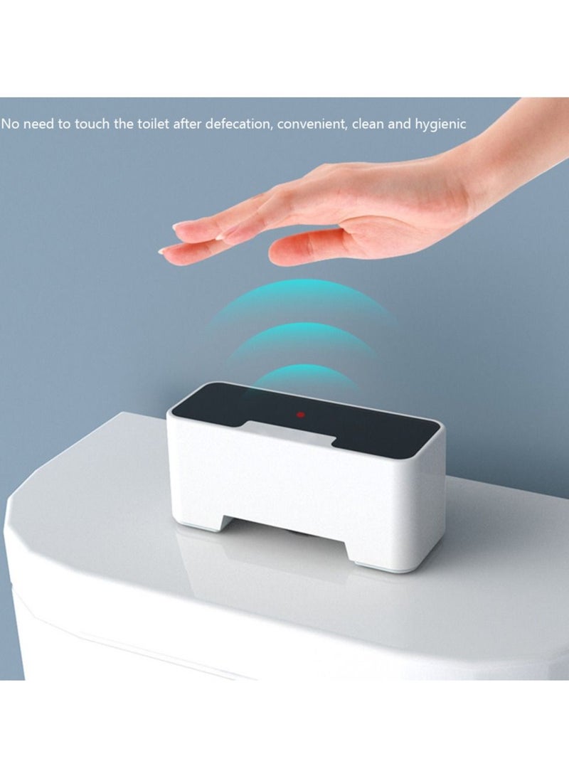 Automatic Toilets Flush Sensor, Non-Contact Intelligent Flush Button, IPX5 Waterproof and Splash-Proof, Ideal for Home and Hotel Bathrooms