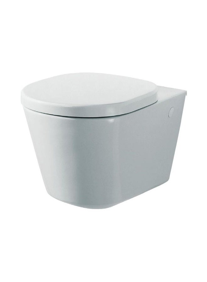 Is - Tonic Wall Hung Wc White With Seat Cover Scl G310201 & K706101