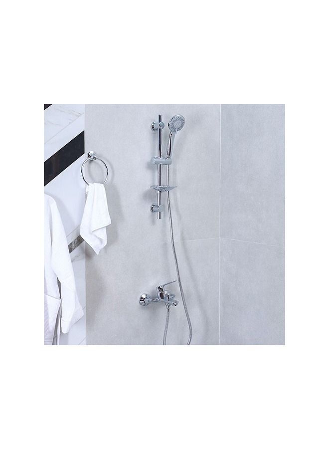 5-Piece Verdi Collection (Basin+Bath+Shattaf+Angle Valve+Kit)