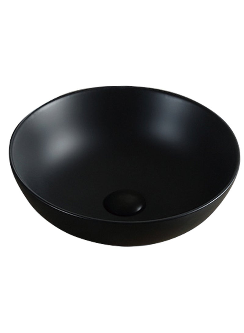 CERAMIC COUNTERTOP WASH BASIN W/O OVERFLOW 410*410*150mm