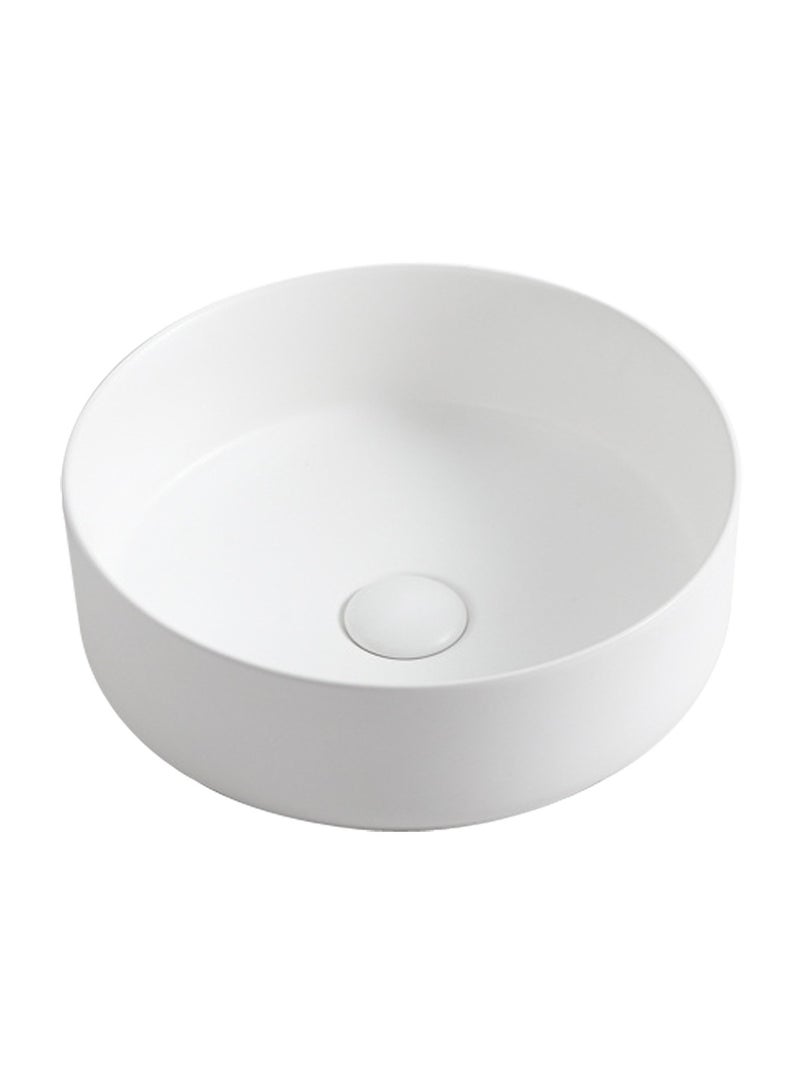 CERAMIC COUNTERTOP WASH BASIN W/O OVERFLOW