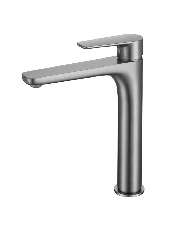 Milano Calli Art Basin Mixer With Pop Up Waste Matt Gray -Made In China