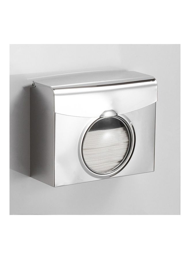 Paper Towel Dispenser Silver
