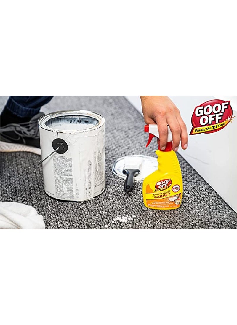 Goof Off Paint Remover for Carpet 12Oz