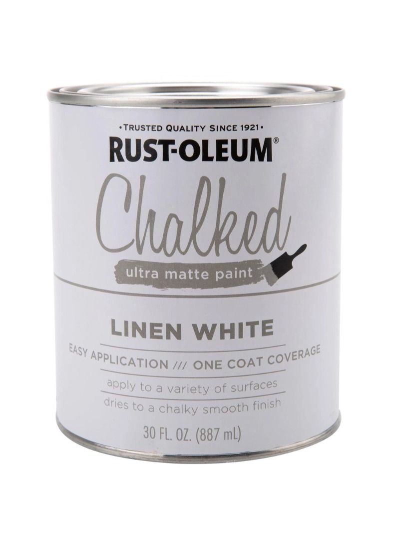 Chalked Ultra Matte Paint 887 Ml Linen White