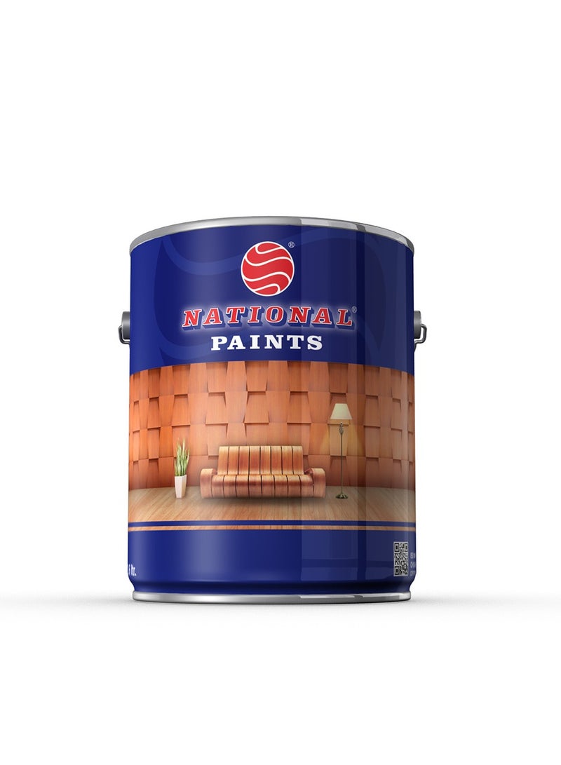 National Paints Wood Stain Gold Yellow N-016 (4 L) Premium Fast Drying