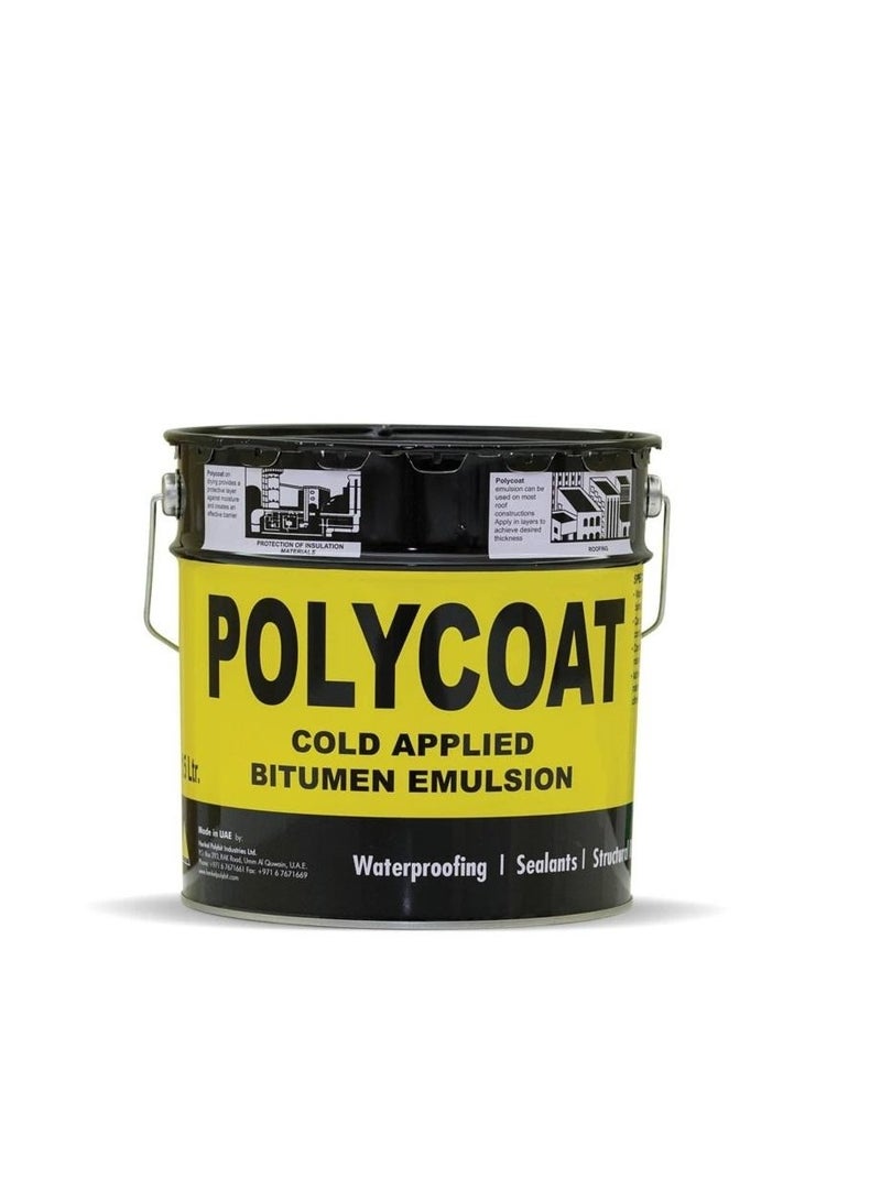 Polybit Bitumen Emulsion Paint 5 Ltr POLYCOAT