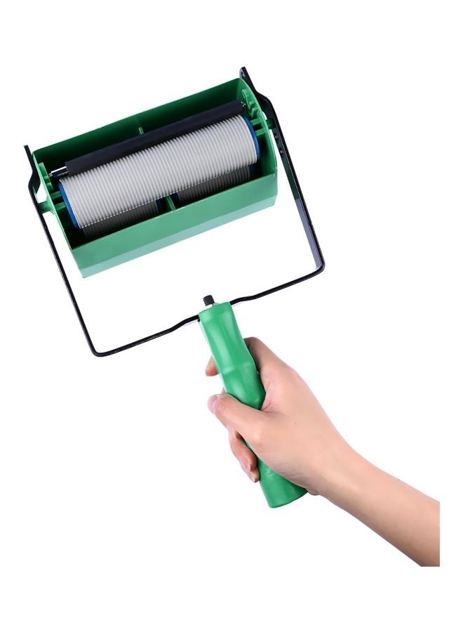 DIY Wall Hanging Painting Roller Green/Black/Grey 20x11x15centimeter