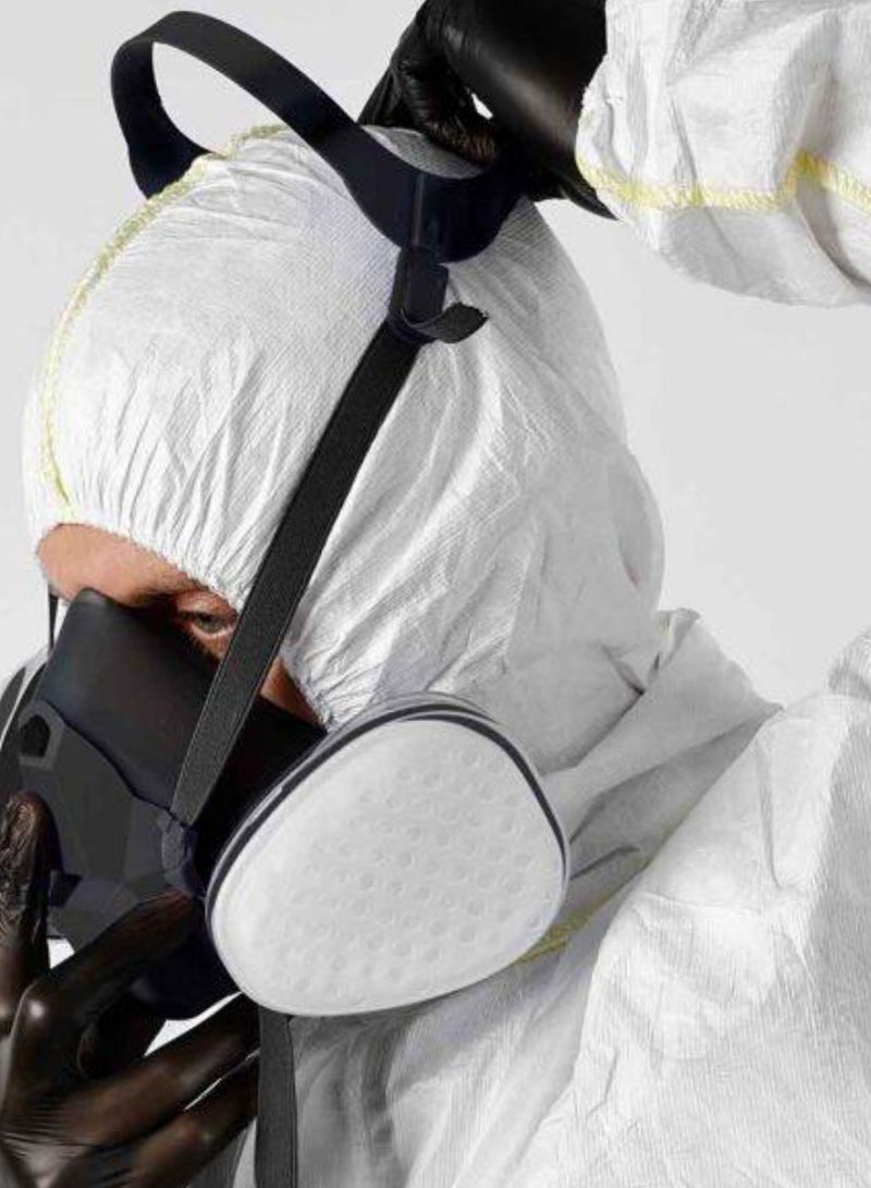Half Mask Reusable Respirator Set Protects From Inhaling Toxic Substances