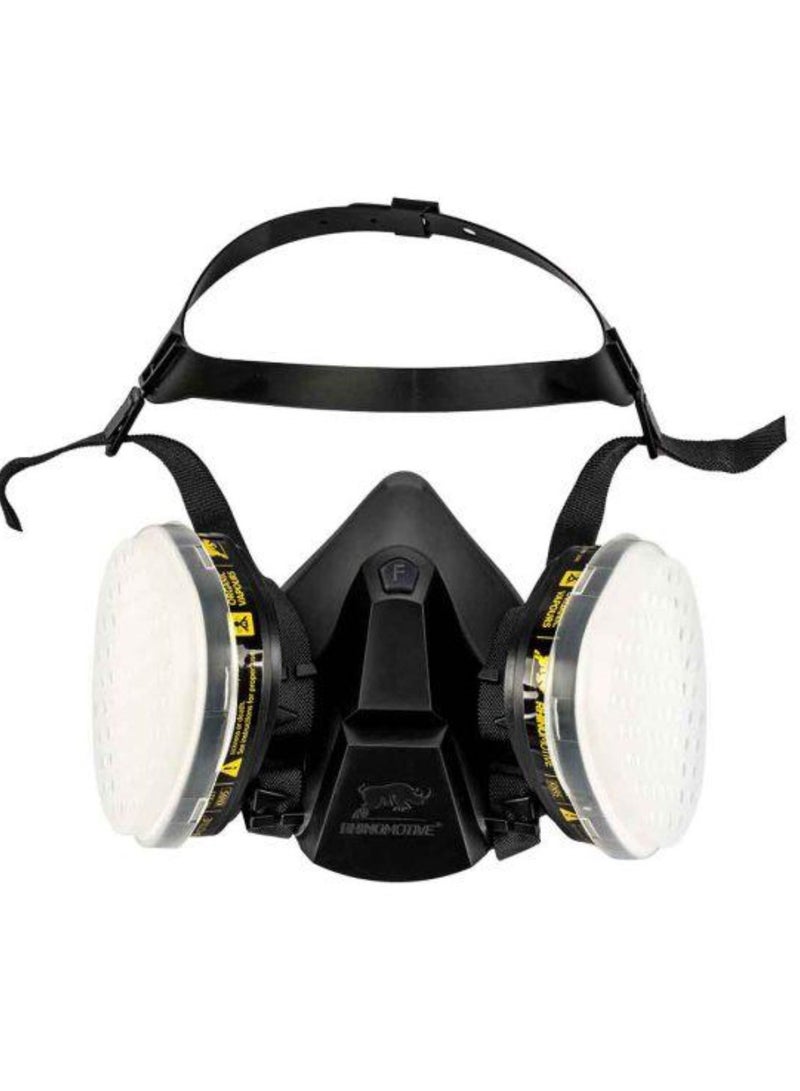 Half Mask Reusable Respirator Set Protects From Inhaling Toxic Substances