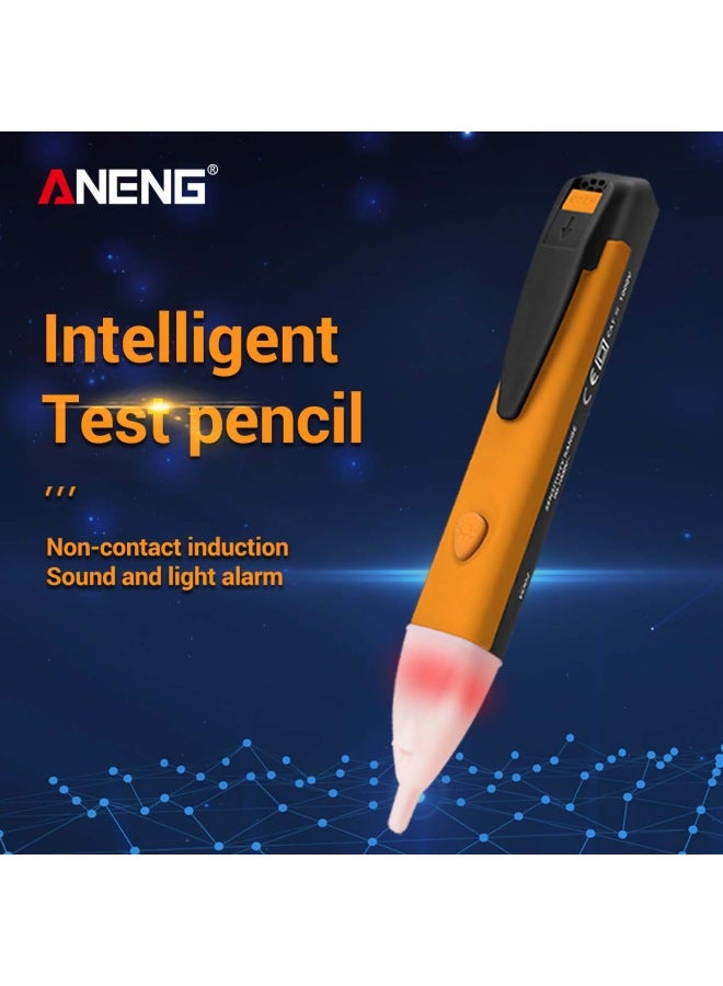 VD02 Non-Contact LED Voltage Tester Yellow/White/Black 16centimeter
