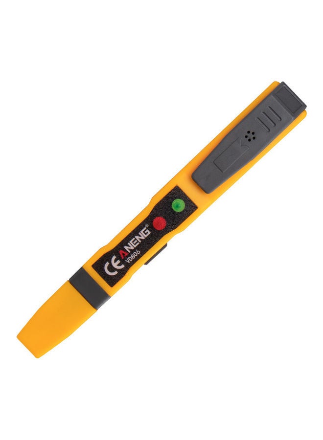 VD806 Electric Voltage Multifunctional Non-contact Pen Tester Black & Orange 20.00 X 2.00 X 9.30cm
