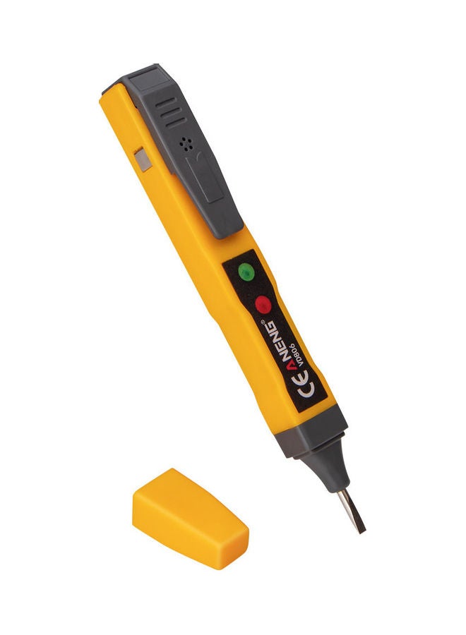 VD806 Electric Voltage Multifunctional Non-contact Pen Tester Black & Orange 20.00 X 2.00 X 9.30cm
