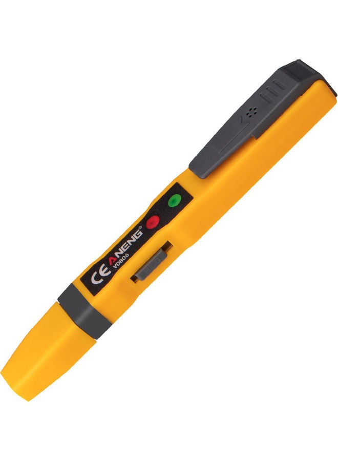 VD806 Electric Voltage Multifunctional Non-contact Pen Tester Black & Orange 20.00 X 2.00 X 9.30cm