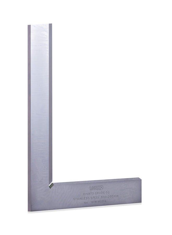 90 Degree Bevelled Edge Square Silver