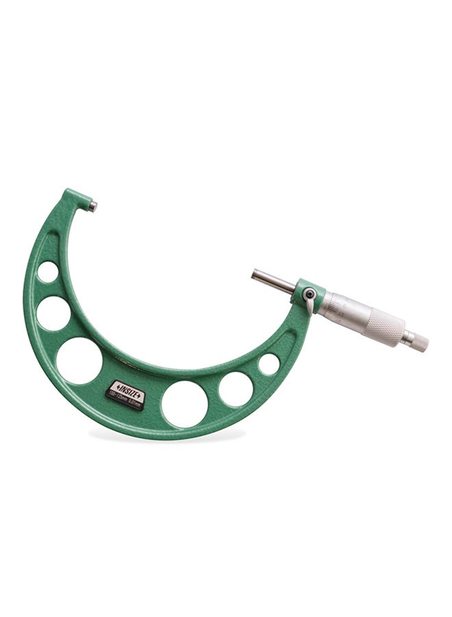 Outside Micrometer Green/Silver