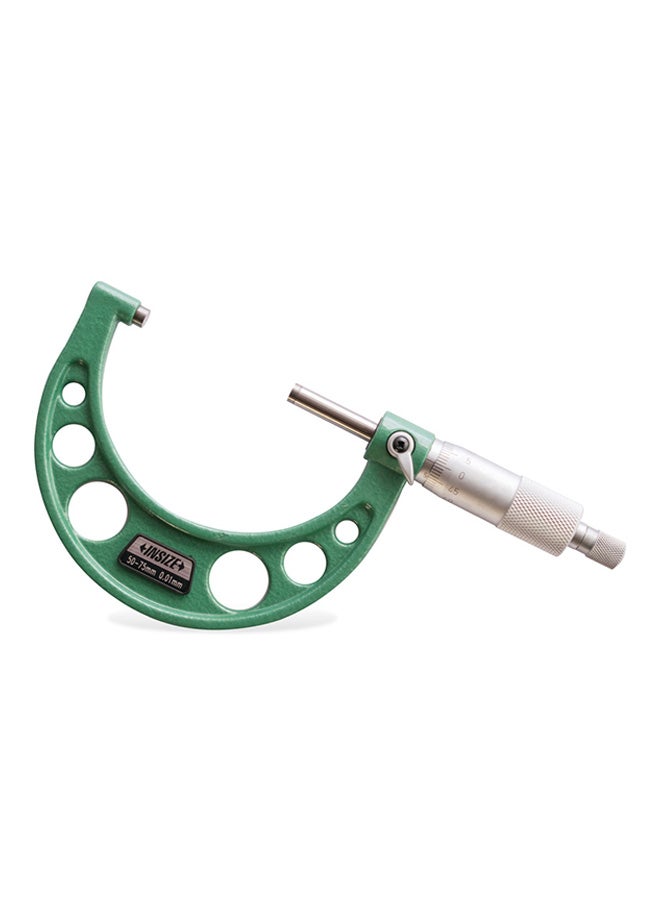 Outside Micrometer Green/Silver