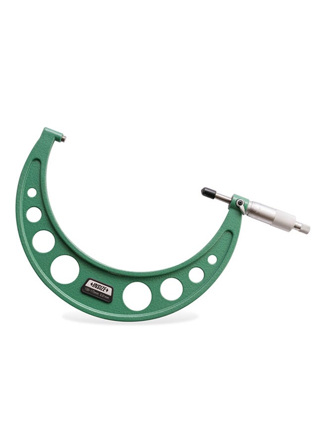 Outside Micrometer Green/Silver