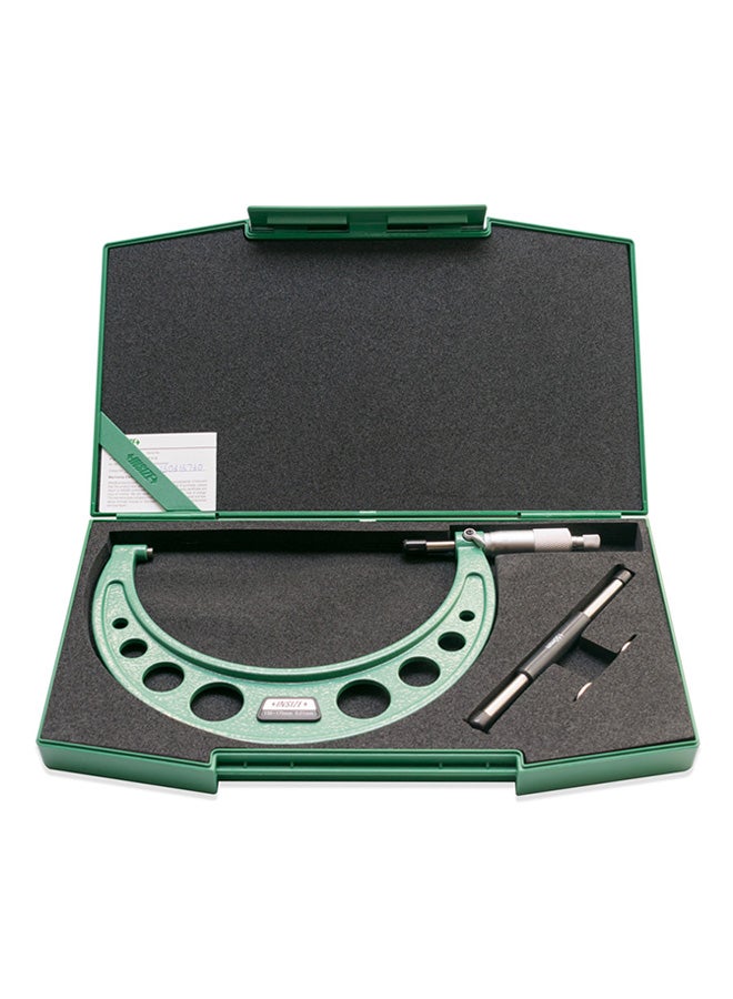 Outside Micrometer Green/Silver