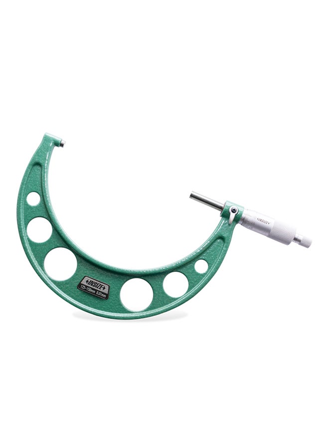 Outside Micrometer Green/Silver