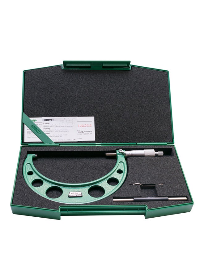 Outside Micrometer Green/Silver