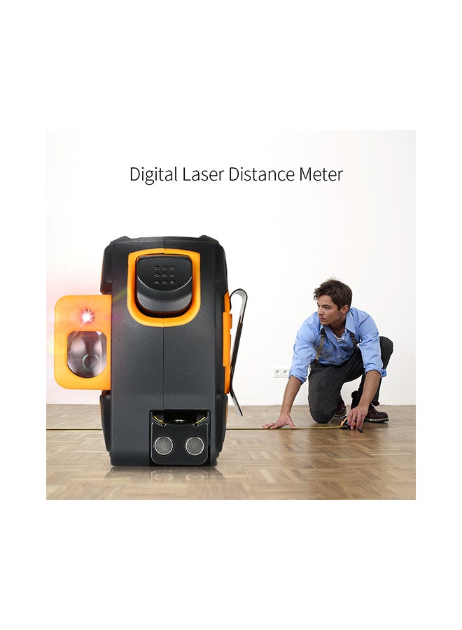 Digital Laser Distance Meter Units Multicolour 13.00X8.00X10.50centimeter