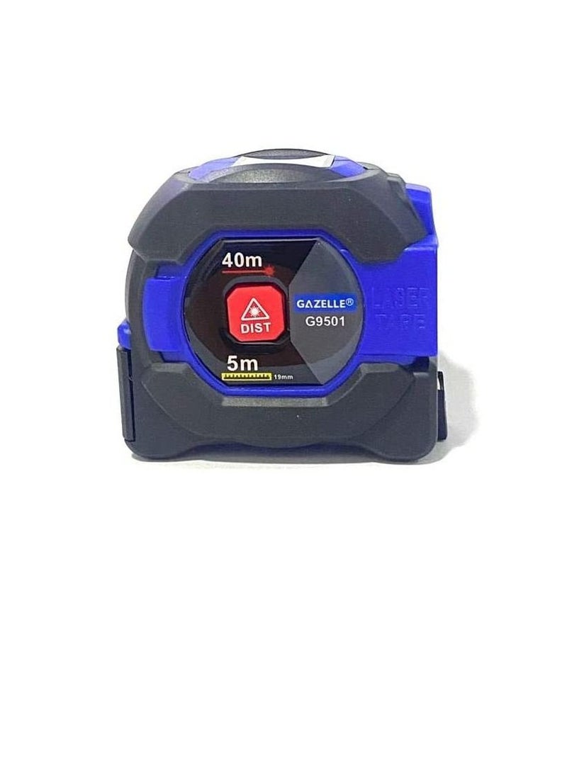 Gazelle G9501, 2-IN-1 LASER(40M) AND TAPE DISTANCE METER(5M)