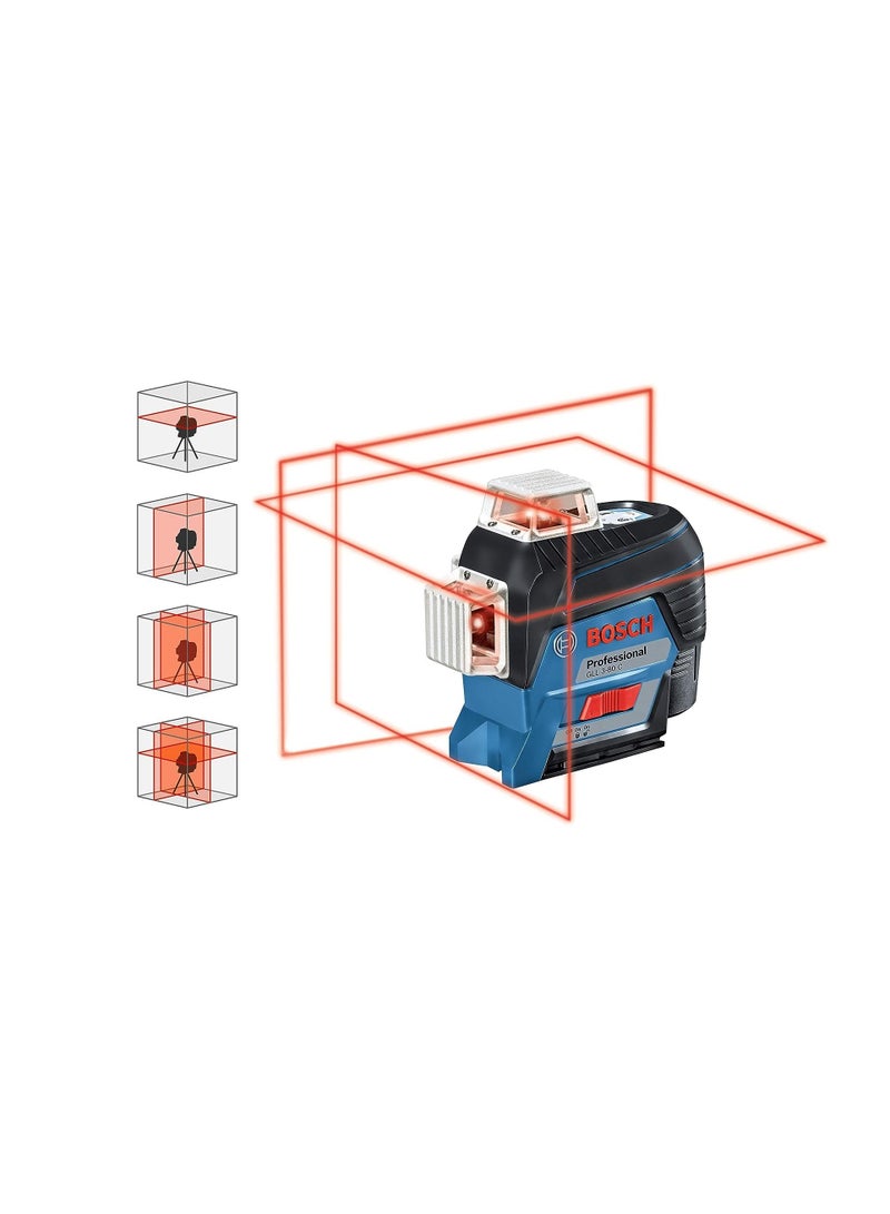 Line Laser Professional Projects 3 X 360° Lines For Next Level Visibility