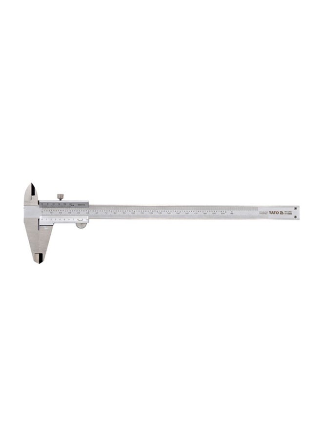 Vernier Caliper 0-300mm SS with Additional ScaleYT-72004 Silver/White