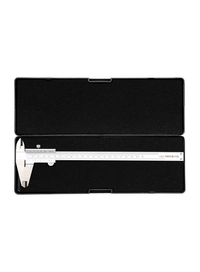 Vernier Caliper 0-200mm SS with Additional Scale YT-72003 Silver