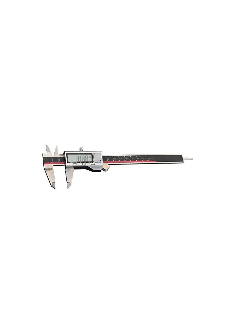 Harden Professional Steel Digital Caliper 150mm with Extra-Large LCD Display 0-150MM