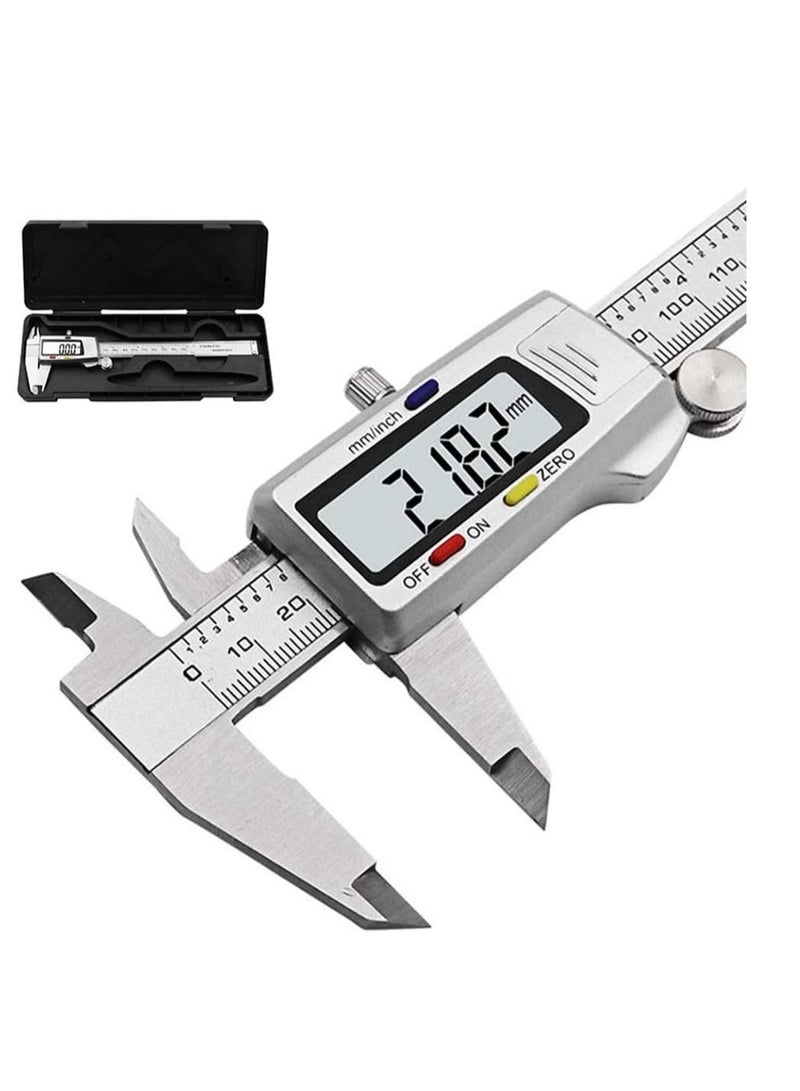 6 Inch Digital Vernier Caliper 150 mm Stainless Steel Micro meter electronic Tools