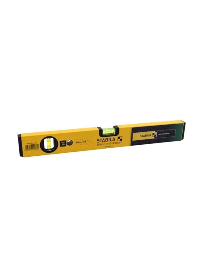 Multi-Use Aluminum Level Yellow/Black 40cm