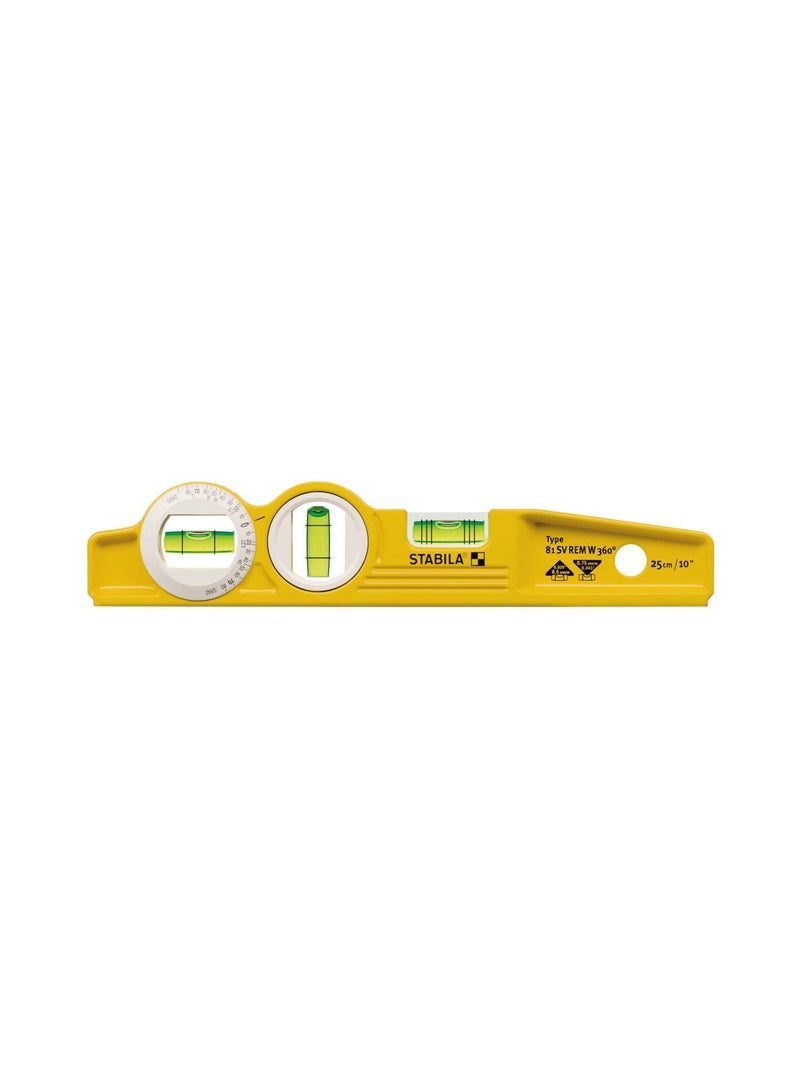 Stabila Spirit Level 81SVREM W360 25 cm