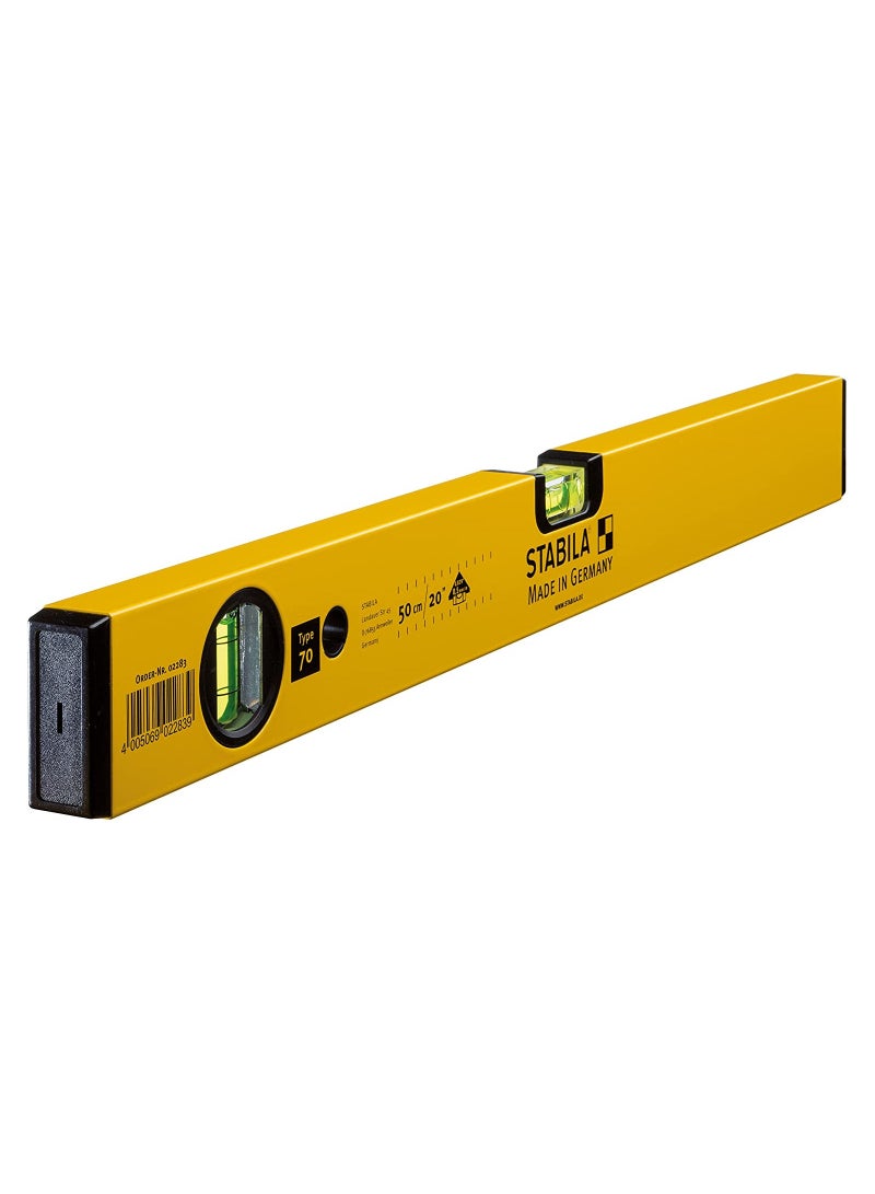 Stabila Spirit Level Type 70 - 50 cm