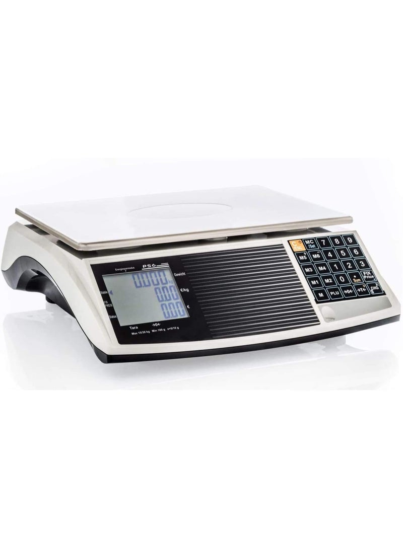 Digital Commercial Price Computing Scale Weighing Scale with 30 Kg Capacity for Food, Meat, Fruit