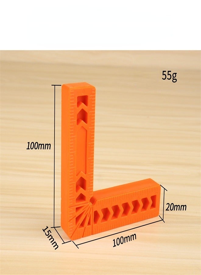 3Pcs Positioning Squares Right Angle Corner Clamps for Woodworking Picture Frames Boxes Cabinets or Drawers L Type Right Angle Ruler Carpenter Tool
