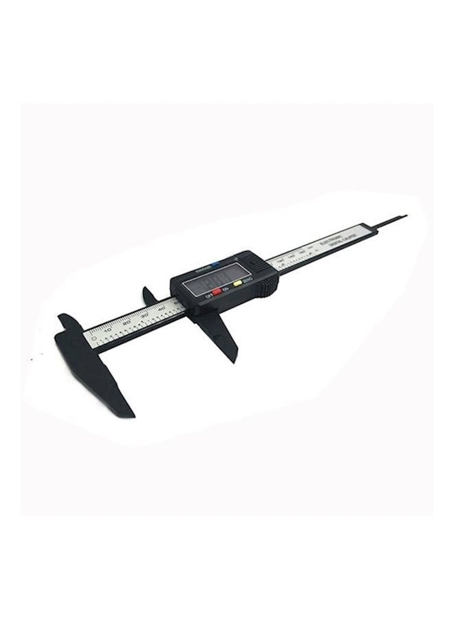 Portable Digital LCD Caliper Gauge Black 150mm