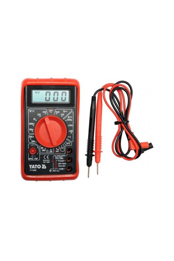 Digital Multimeter Black/Red