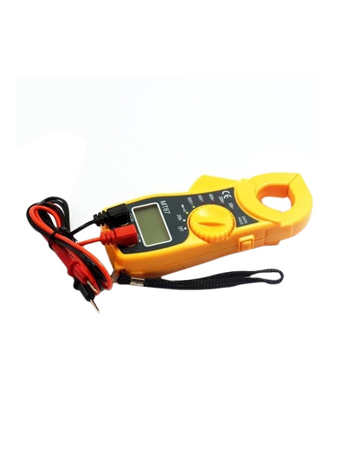 Digital Multimeter Clamp Yellow