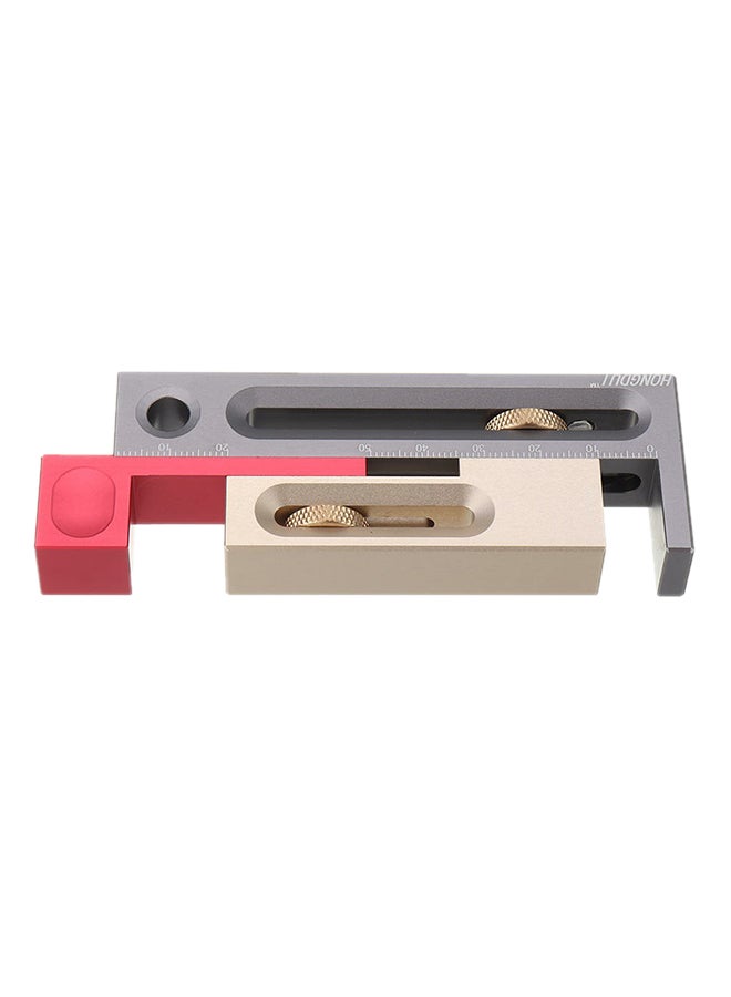 Saw Table Slot Adjuster Tool Silver/Red