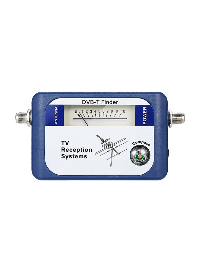 DVB-T Digital Satellite Signal Finder Blue 122 x 63 x 35mm