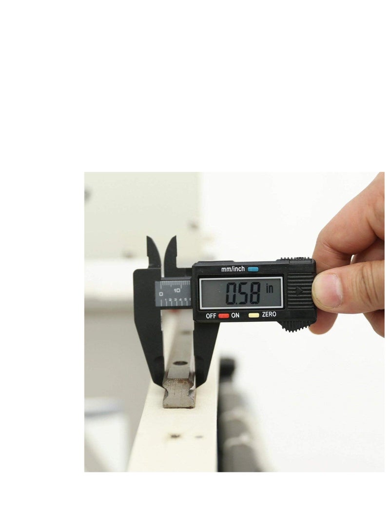 Caliper Electronic Digital LCD Screen Micrometer Ruler Measuring Tool