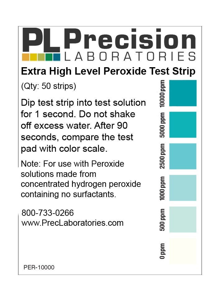 Extra High Level Peroxide, 10000ppm - Precision